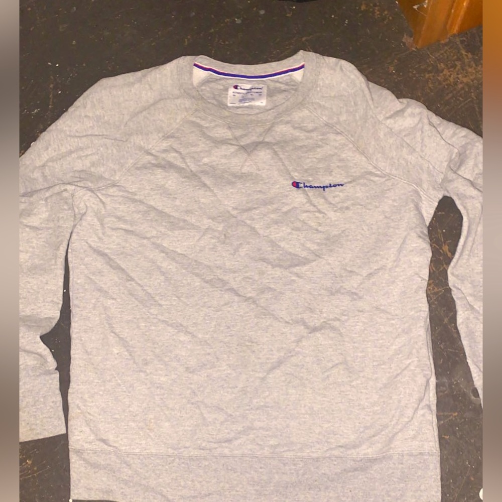 Champion sweatshirt. Size large but fits like a small or medium
